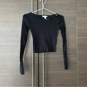 Topshop Black Longsleeve